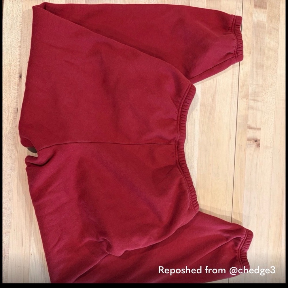 SKIMS Red Track Pants